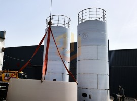 濟南优发国际10到50噸大型啤酒廠設備冰水罐