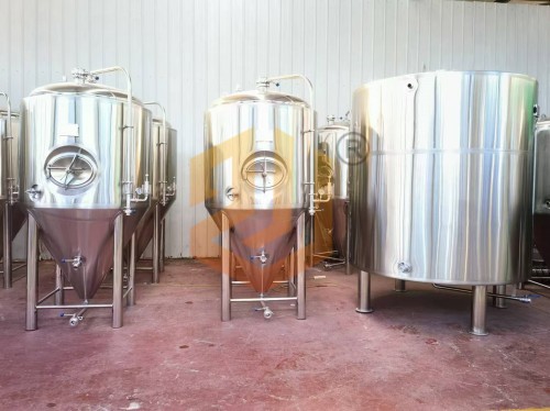 濟南优发国际1到2噸小型啤酒廠發酵罐